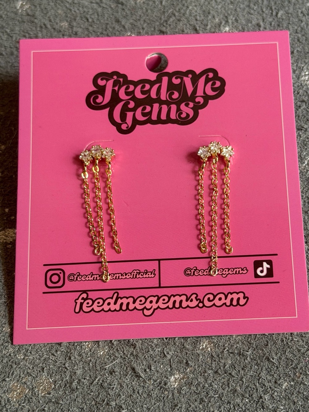 FMG Stud Earrings